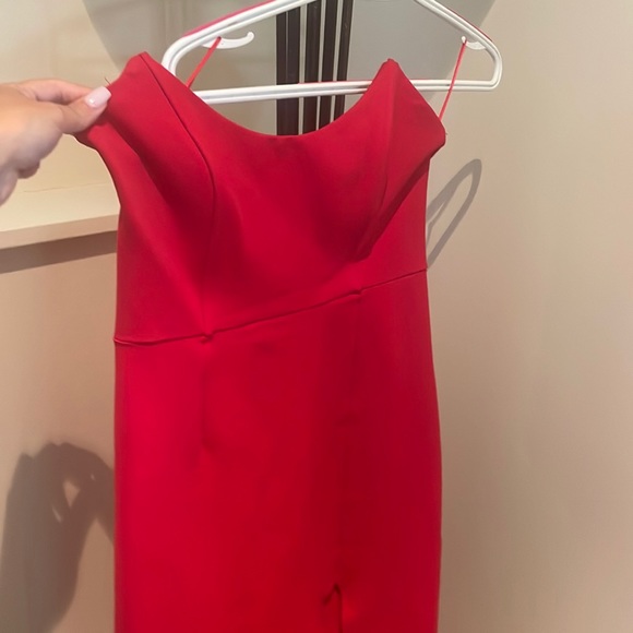 Strapless maxi dress size M red - Picture 5 of 7